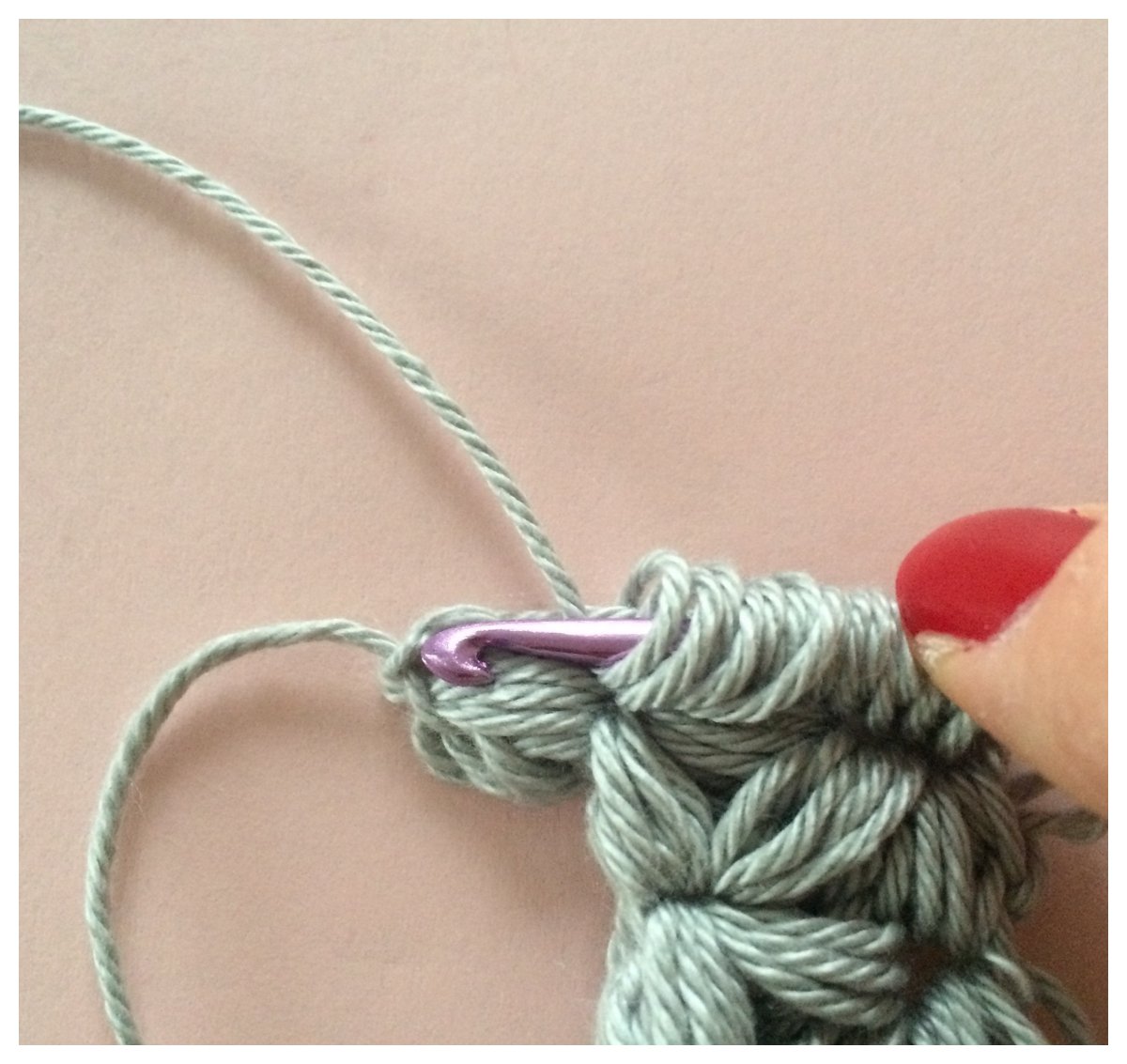 Blog-Inhaltsbild für 'Jasminmuster, kostenlose Häkelanleitung'